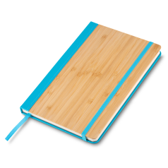 Caderno Ecológico com Capa de Bambu Personalizado