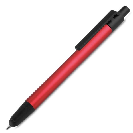 Caneta Executiva de Metal Colorida com Ponteira Touch Personalizada