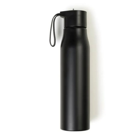 Garrafa em Alumínio Reciclado Preto 750 Ml Personalizado
