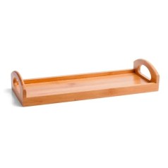 Bandeja para Servir em Bambu Gênova 32cm X 14cm Personalizado