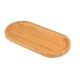 Bandeja em Bambu para Servir 26X12X1,7cm Personalizado