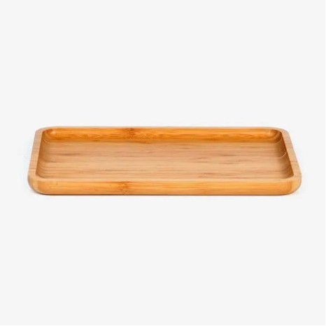 Bandeja em Bambu para Servir 28X20cm Personalizado