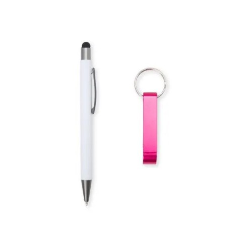 Caneta e Chaveiro 2 Pçs Personalizada