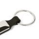 Chaveiro em Metal/Pu Prata/Preto Personalizado