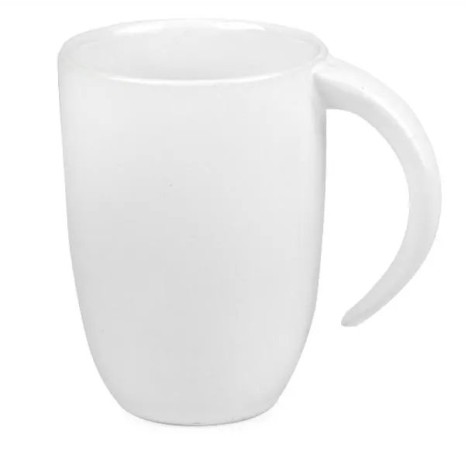 Kit Canecas em Cerâmica Branca 350Ml Personalizado
