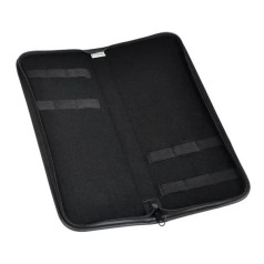 Estojo em Material Sintético Preto para 6 Peças Personalizado