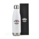 Garrafa com Tampa em Aço Inox Branca 750Ml Personalizado