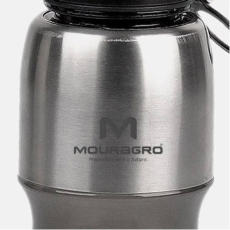 Squeeze Fumê Revestido em Aço Inox 750 Ml Personalizado