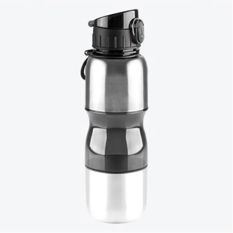 Squeeze Fumê Revestido em Aço Inox 750 Ml Personalizado