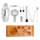 Kit Bar com Base em Bambu 11 Pçs Personalizado
