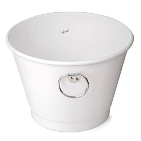 Balde para Gelo com Argolas Branco 6L Personalizado