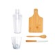 Kit para Caipirinha com Coqueteleira 5 Pçs Personalizado