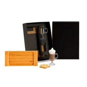 Kit para Cafezinho 3 Pçs Personalizado