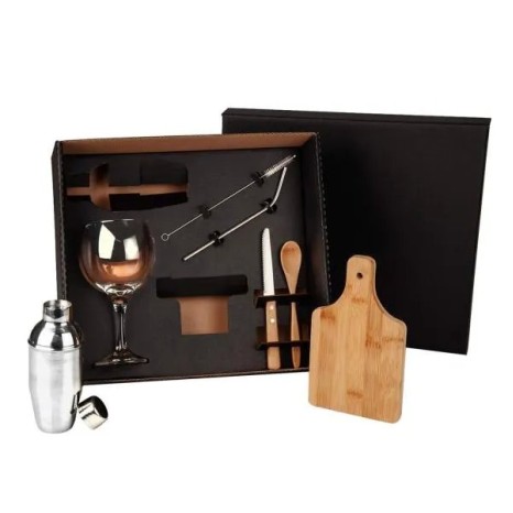 Kit para Gin / Drinks 7 Pçs Personalizado