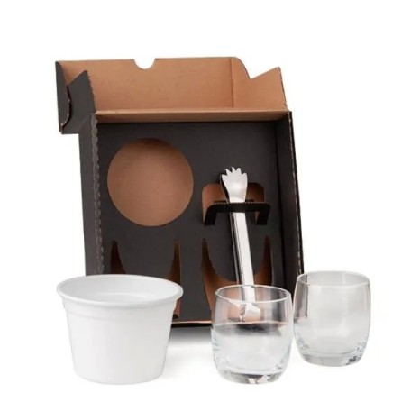 Kit para Whisky com Balde 4 Pçs Personalizado