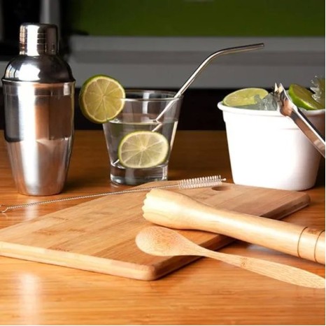 Kit para Caipirinha com Balde 10 Pçs Personalizado