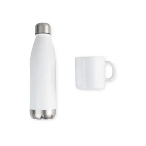 Kit Garrafa e Caneca 2 Pçs Personalizado