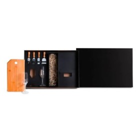 Kit Queijo e Champagne 7 Pçs Personalizado
