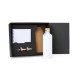 Kit Garrafa, Caderno e Caneta 3 Pçs Personalizado