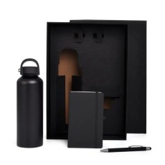 Kit Boas Vindas Preto 3 Pçs Personalizado