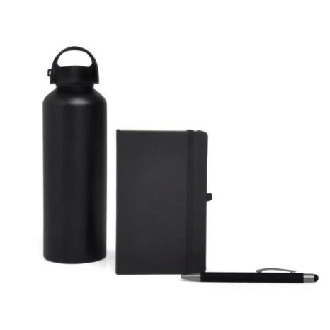 Kit Boas Vindas Preto 3 Pçs Personalizado