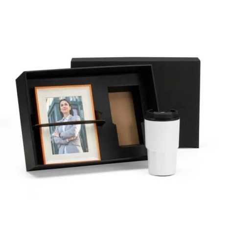 Kit Copo Térmico e Porta Retrato 2 Pçs Personalizado