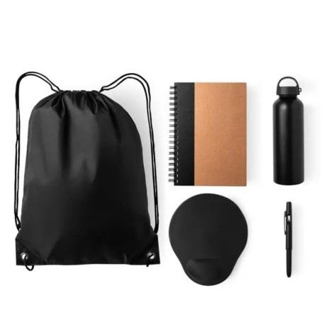 Kit Boas Vindas 5 Pçs Preto Personalizado