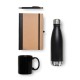 Kit Escritório Preto 4 Pçs Personalizado