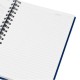 Caderno Pautado com Wire-O Azul 23,5X18cm 100 Fls Personalizado