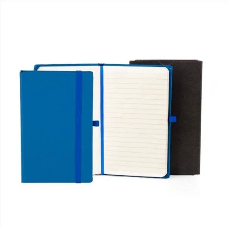 Caderneta com Pauta Azul 12,2X17 cm Personalizada