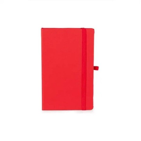 Caderneta com Pauta Vermelho 12,2X17 cm Personalizada