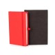 Caderneta Sem Pauta Vermelho 12,2X17 cm Personalizada