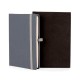 Caderneta Sem Pauta Cinza 14X21 cm Personalizada