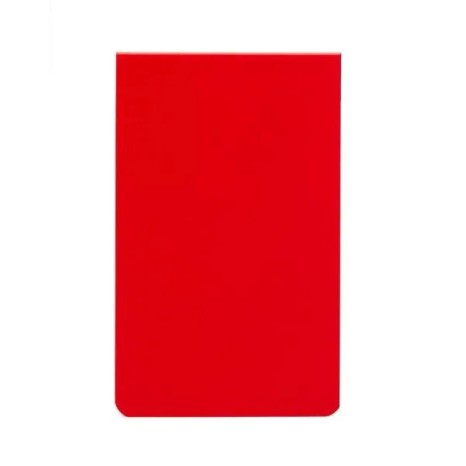 Bloco para Anotações Simples Vermelho 100 Fls Personalizado