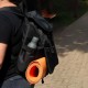 Mochila em Polyester 600D 18L Preta Personalizado