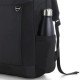 Mochila em Polyester/Pu Executive 20L Preta Personalizado