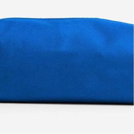 Necessaire em Nylon 600 com Alça Azul Personalizado