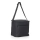 Bolsa Térmica Preta em Polyester 600D/Peva 27X20X25cm Personalizado