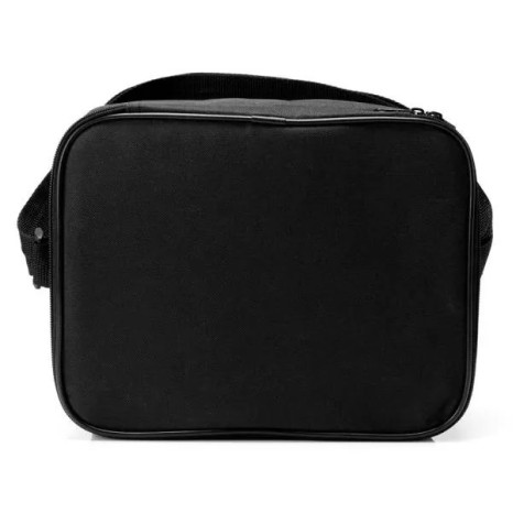 Bolsa Térmica Preta em Polyester 600D/Peva 27X20X25cm Personalizado