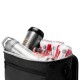 Bolsa Térmica Preta em Polyester 600D/Peva 27X20X25cm Personalizado