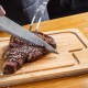 Conjunto para Churrasco em Bambu / Inox / Madeira 3 Pçs, Personalizado