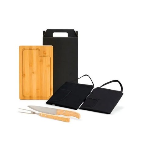 Conjunto para Churrasco com Avental e Avental Mini 5 Pçs Personalizado