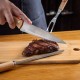 Conjunto para Cozinha em Bambu / Madeira / Inox 4 Pçs Personalizado