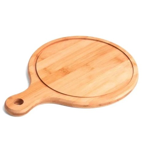 Tábua para Servir em Bambu com Alça Personalizado
