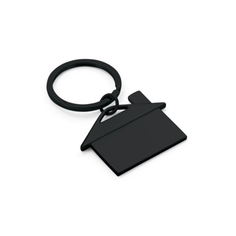 Chaveiro de Metal Formato Casa Personalizado
