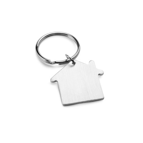 Chaveiro Alumínio Casa Personalizado