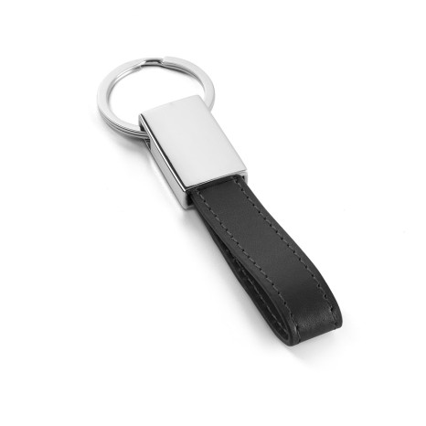 Chaveiro Couro Sintético e Metal Personalizado