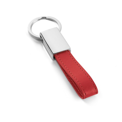 Chaveiro Couro Sintético e Metal Personalizado