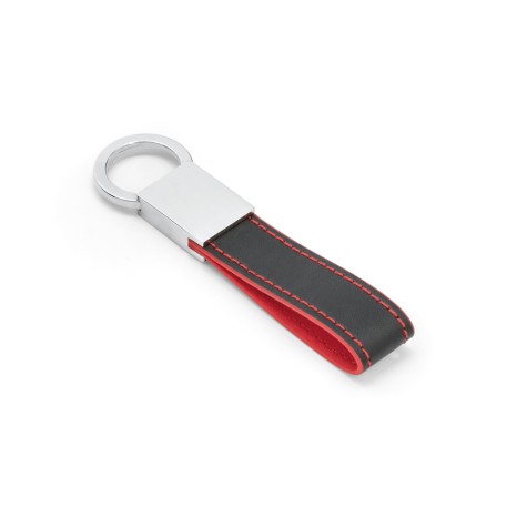 Chaveiro de Couro com Metal Personalizado com Nome