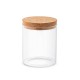Pote de Vidro 700Ml com Tampa de Cortiça Personalizado